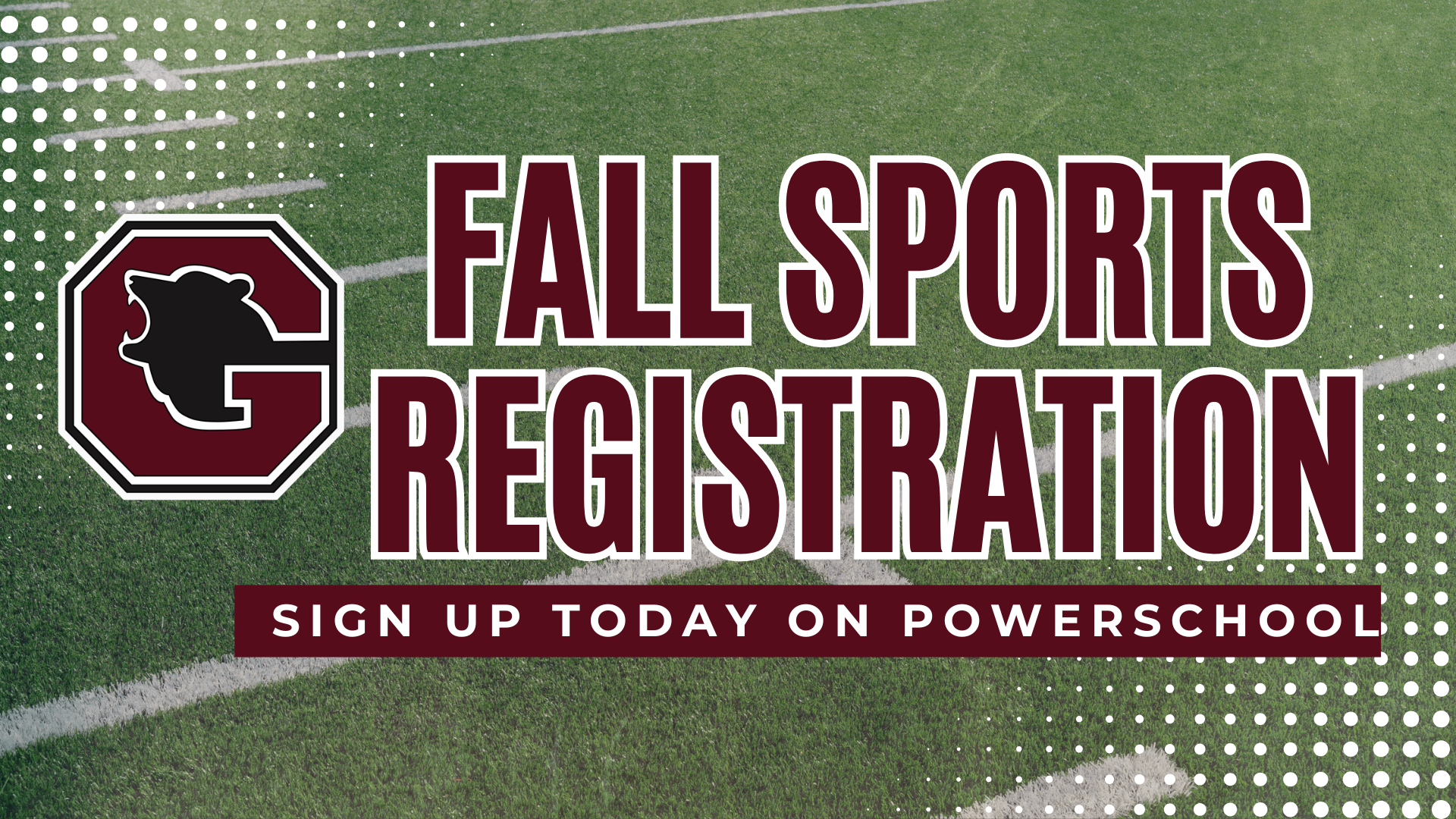 GHS - Fall Sports Registration