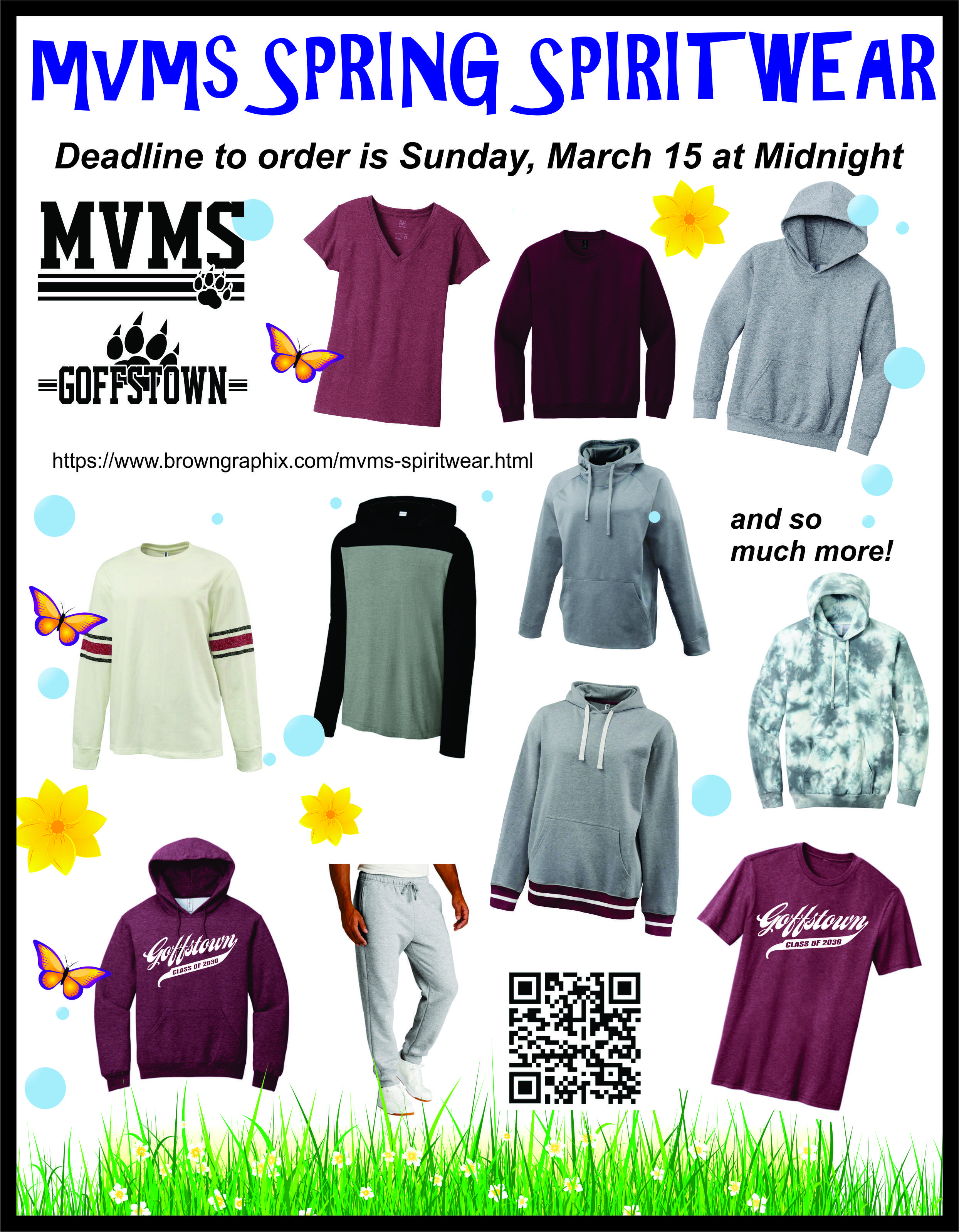 MVMS Spring Spiritwear